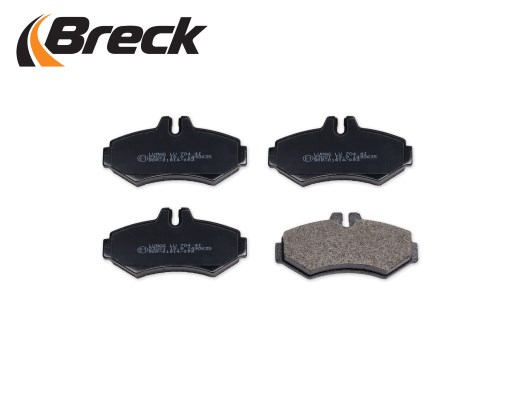 Brake Pad Set, disc brake BRECK 230210070420 3