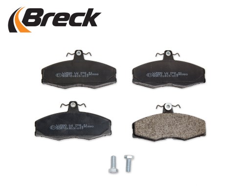 Brake Pad Set, disc brake BRECK 208610070200 3