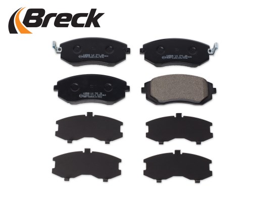 Brake Pad Set, disc brake BRECK 238650070100 3