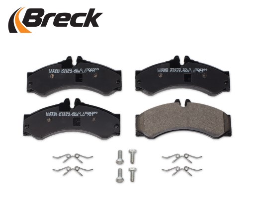 Brake Pad Set, disc brake BRECK 291530070300 3