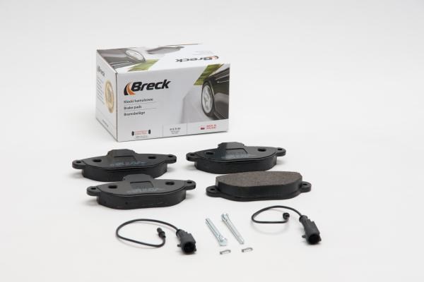 Brake Pad Set, disc brake BRECK 214360070210 2