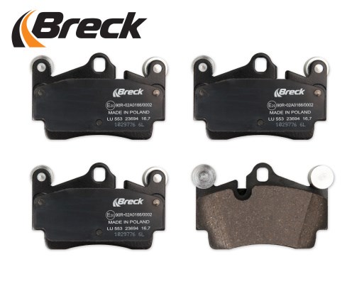 Brake Pad Set, disc brake BRECK 236940055300 3