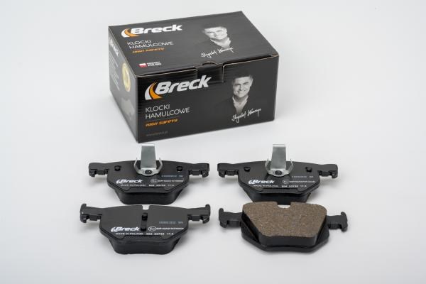 Brake Pad Set, disc brake BRECK 237320055400