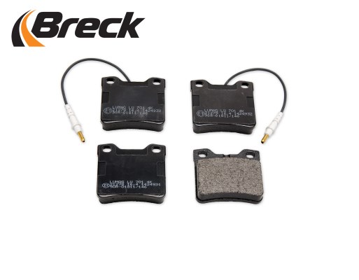 Brake Pad Set, disc brake BRECK 212780070110 3