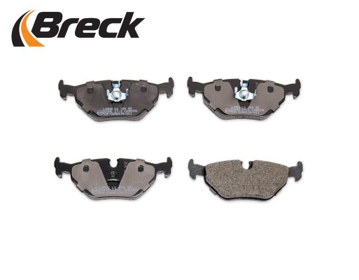 Brake Pad Set, disc brake BRECK 209950070400 3