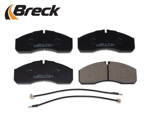 Brake Pad Set, disc brake BRECK 291600070300 3