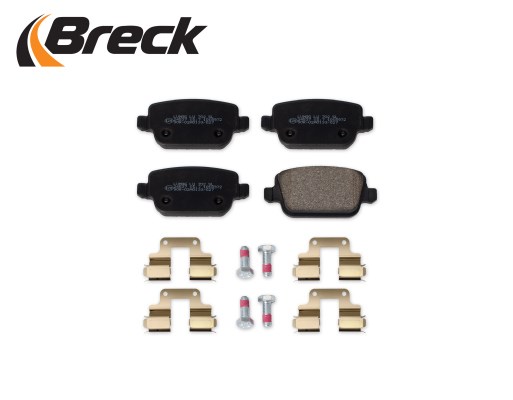 Brake Pad Set, disc brake BRECK 245370070210 3