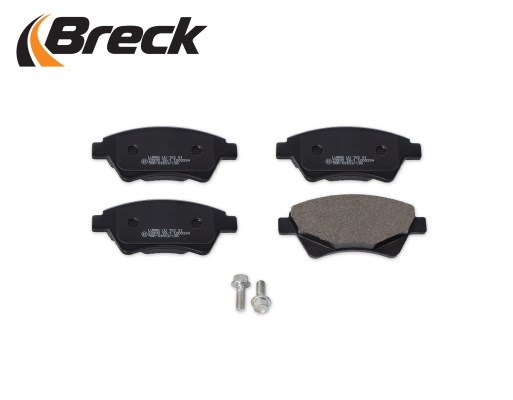 Brake Pad Set, disc brake BRECK 239300070200 3