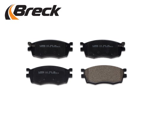 Brake Pad Set, disc brake BRECK 243170070200 3