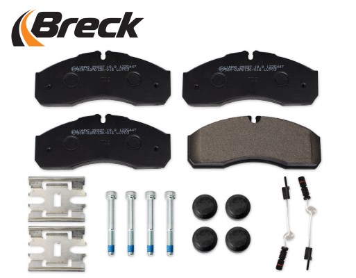 Brake Pad Set, disc brake BRECK 292370070310 3