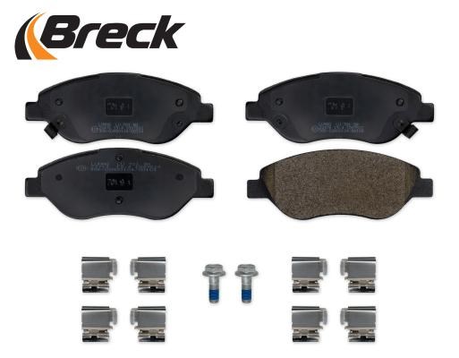 Brake Pad Set, disc brake BRECK 224760070100 3