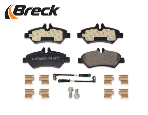 Brake Pad Set, disc brake BRECK 291900070310 3