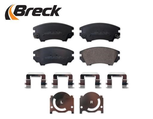 Brake Pad Set, disc brake BRECK 244120070110 3