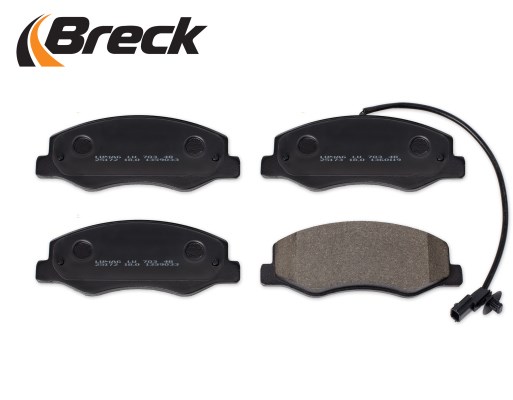 Brake Pad Set, disc brake BRECK 251720070310 3