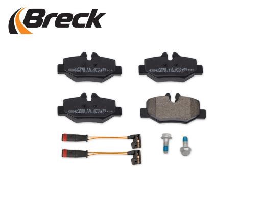 Brake Pad Set, disc brake BRECK 240080070300 3