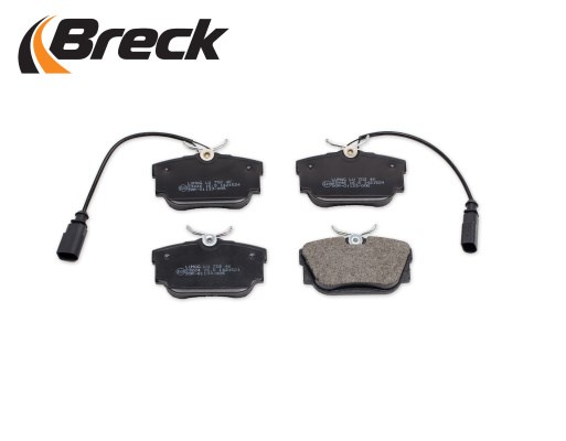 Brake Pad Set, disc brake BRECK 234460070210 3