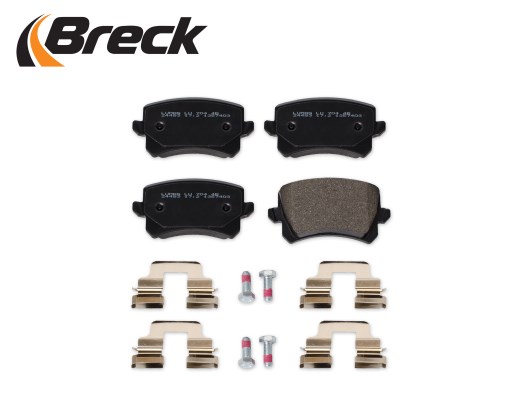 Brake Pad Set, disc brake BRECK 244830070410 3