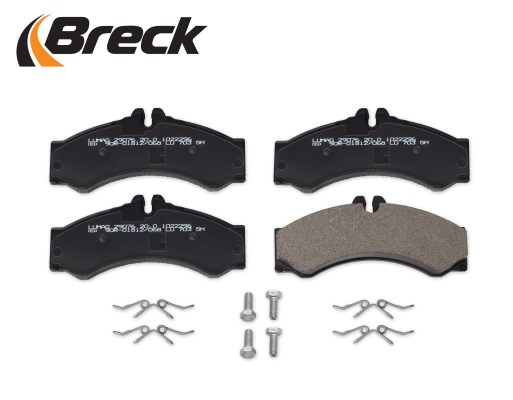 Brake Pad Set, disc brake BRECK 290760070310 3
