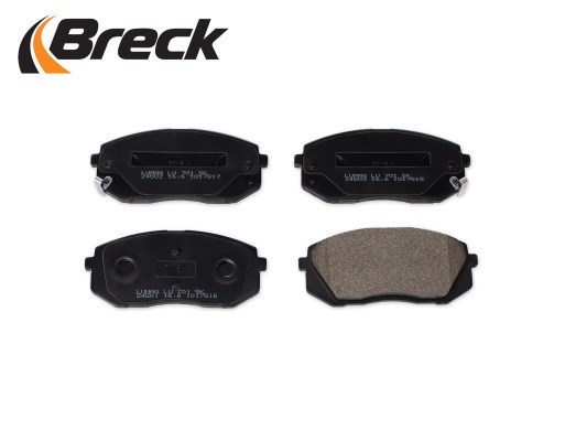 Brake Pad Set, disc brake BRECK 245010070100 3