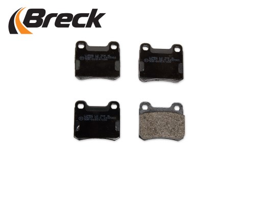 Brake Pad Set, disc brake BRECK 206871070400 3