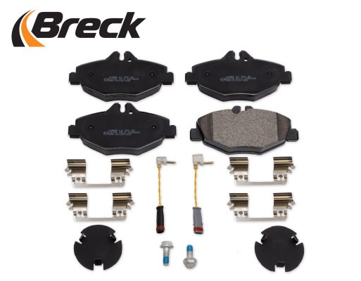 Brake Pad Set, disc brake BRECK 237430070110 3