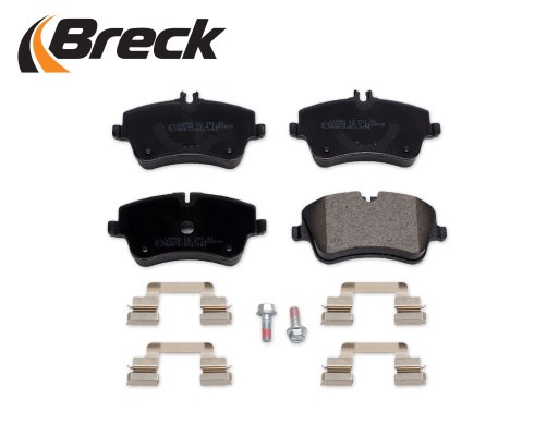 Brake Pad Set, disc brake BRECK 231440070120 3