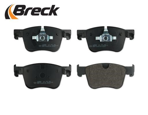 Brake Pad Set, disc brake BRECK 258340070100 3