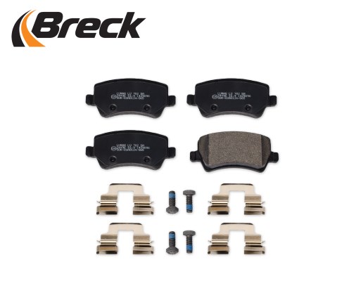 Brake Pad Set, disc brake BRECK 244960070200 3