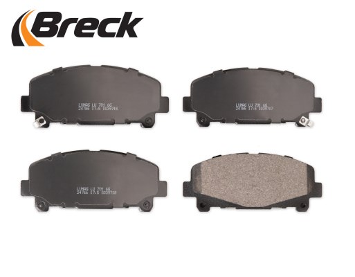 Brake Pad Set, disc brake BRECK 247660070100 3