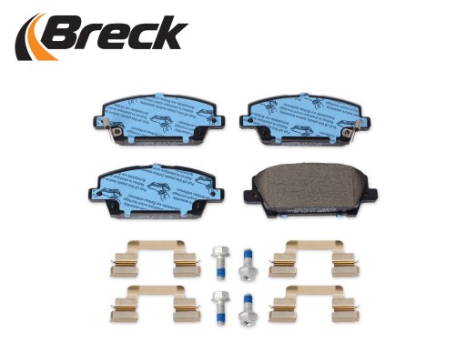 Brake Pad Set, disc brake BRECK 240870070110 3
