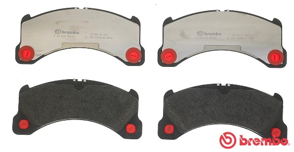 Brake Pad Set, disc brake BREMBO P65033 2