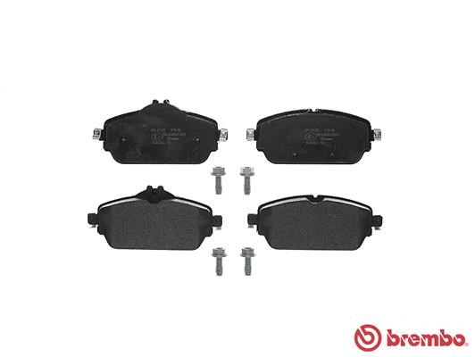 Brake Pad Set, disc brake BREMBO P50118 2