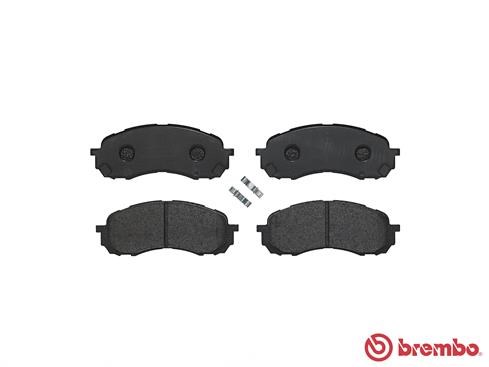 Brake Pad Set, disc brake BREMBO P78015 2