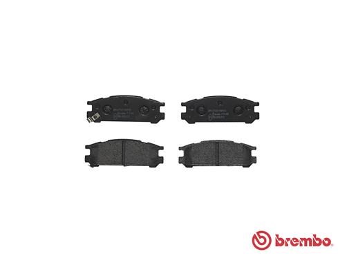 Brake Pad Set, disc brake BREMBO P78005 2