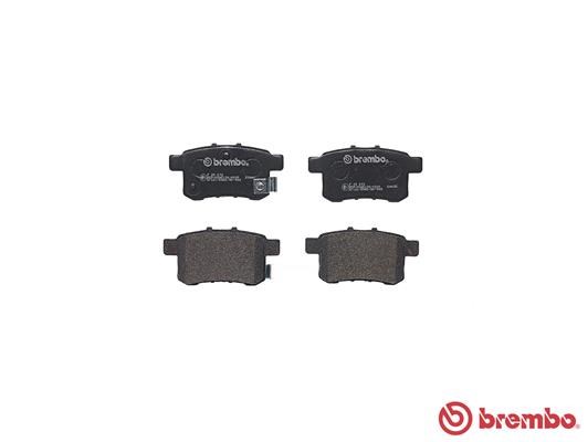 Brake Pad Set, disc brake BREMBO P28072 2