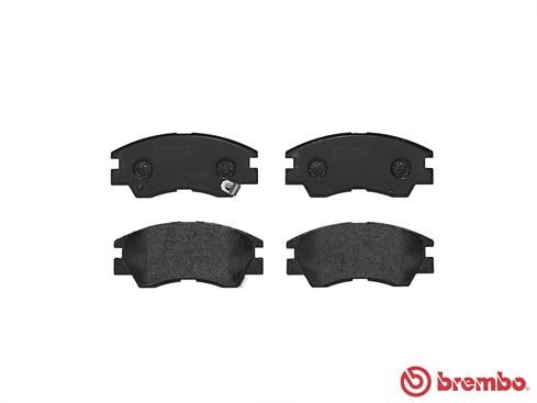 Brake Pad Set, disc brake BREMBO P54008 2
