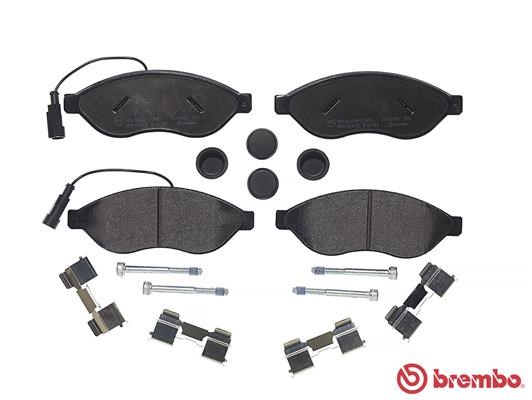 Brake Pad Set, disc brake BREMBO P23143 2