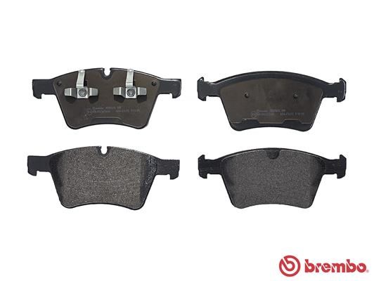 Brake Pad Set, disc brake BREMBO P50115 2