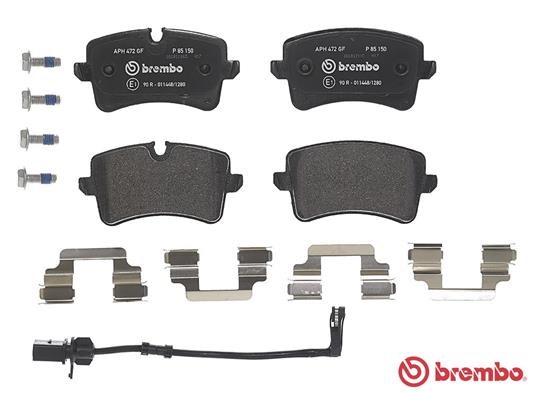 Brake Pad Set, disc brake BREMBO P85150 2