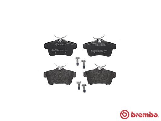 Brake Pad Set, disc brake BREMBO P61114 2