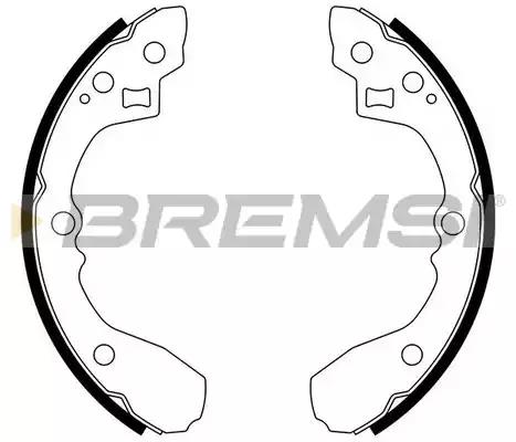 Brake Shoe Set BREMSI GF0723