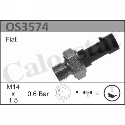 Oil Pressure Switch CALORSTAT by Vernet OS3574