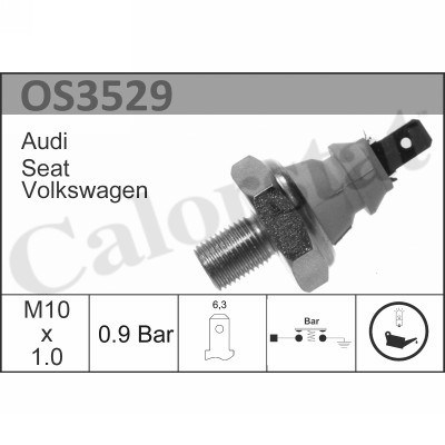 Oil Pressure Switch CALORSTAT by Vernet OS3529