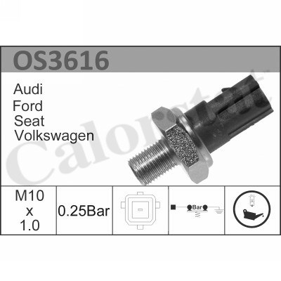 Oil Pressure Switch CALORSTAT by Vernet OS3616
