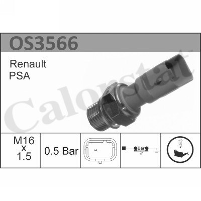 Oil Pressure Switch CALORSTAT by Vernet OS3566