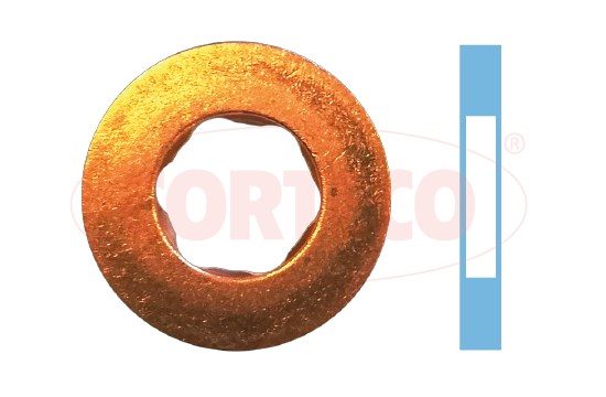 Seal Ring, nozzle holder CORTECO 49430681
