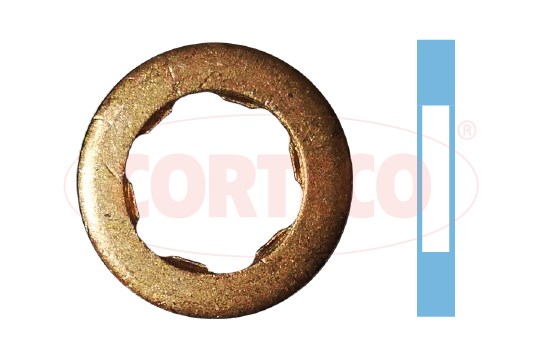 Seal Ring, nozzle holder CORTECO 49430683