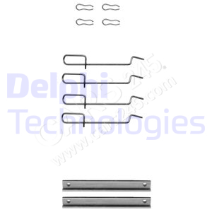 Accessory Kit, disc brake pad DELPHI LX0113