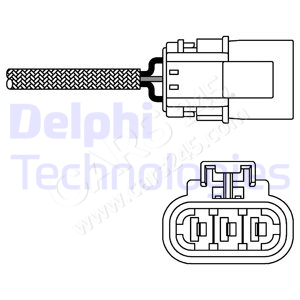 Lambda Sensor DELPHI ES10456-12B1