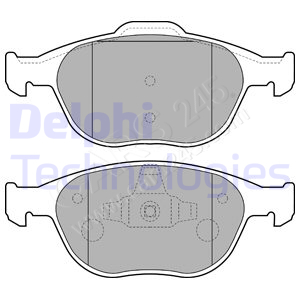 Brake Pad Set, disc brake DELPHI LP1724